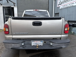 1999 CHEVROLET C1500 AUTOMATIC SINGLE CAB STEPSIDE PICK UP