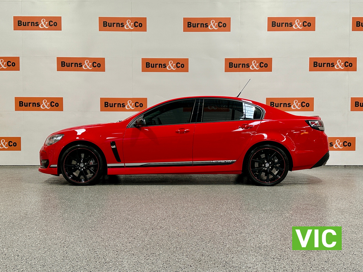 2017 HOLDEN COMMODORE VF II MOTORSPORT V8 AUTO SEDAN