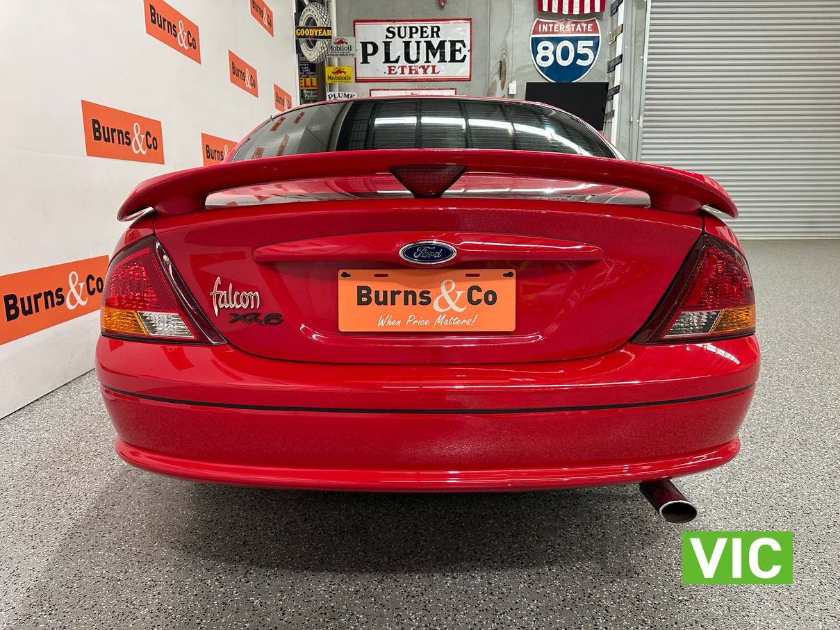 1999 FORD FALCON AU XR6 6 CYL MANUAL SEDAN