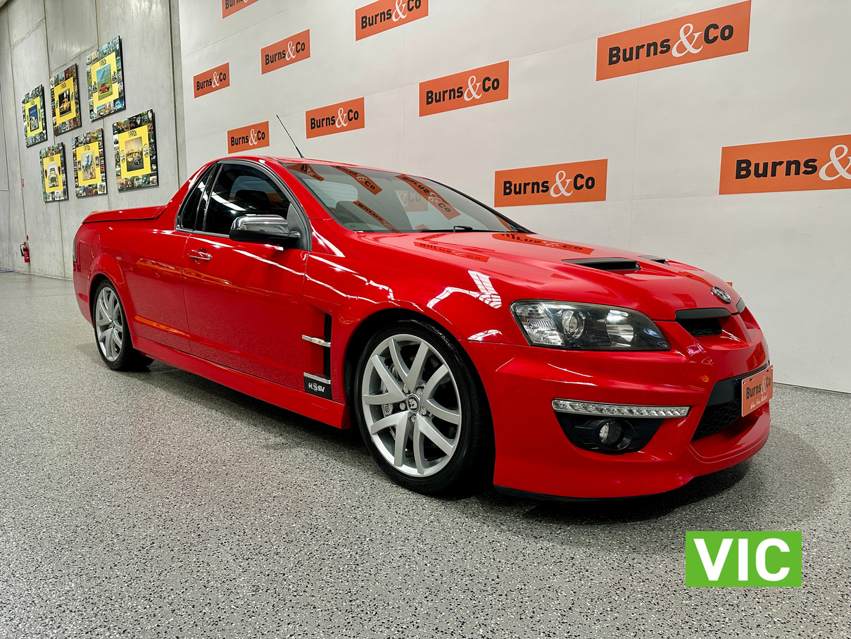 2010 HOLDEN HSV MALOO GXP LS3 MANUAL UTILITY 
