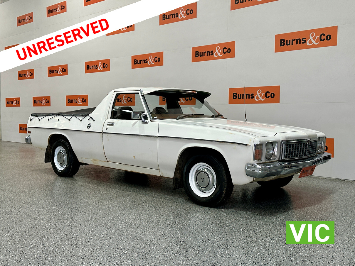 1978 HOLDEN HZ 6 CYL 3.3L 202 MANUAL UTILITY