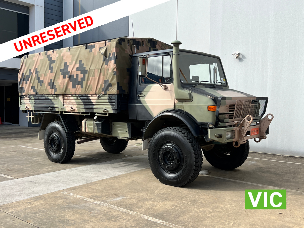 1984 MERCEDES BENZ UNIMOG UL1700L MILITARY TRUCK