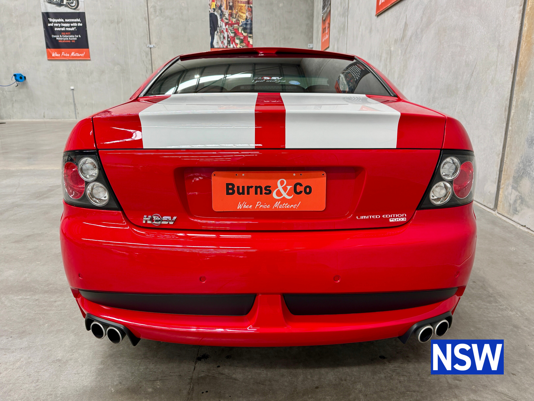2006 HOLDEN HSV GTO LE BUILD No3 V8 MANUAL COUPE