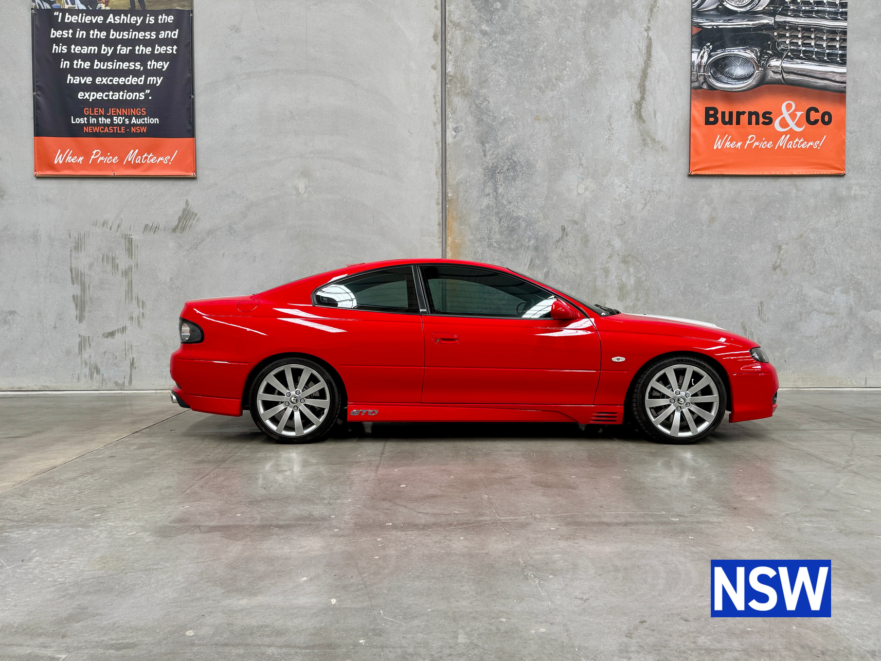 2006 HOLDEN HSV GTO LE BUILD No3 V8 MANUAL COUPE