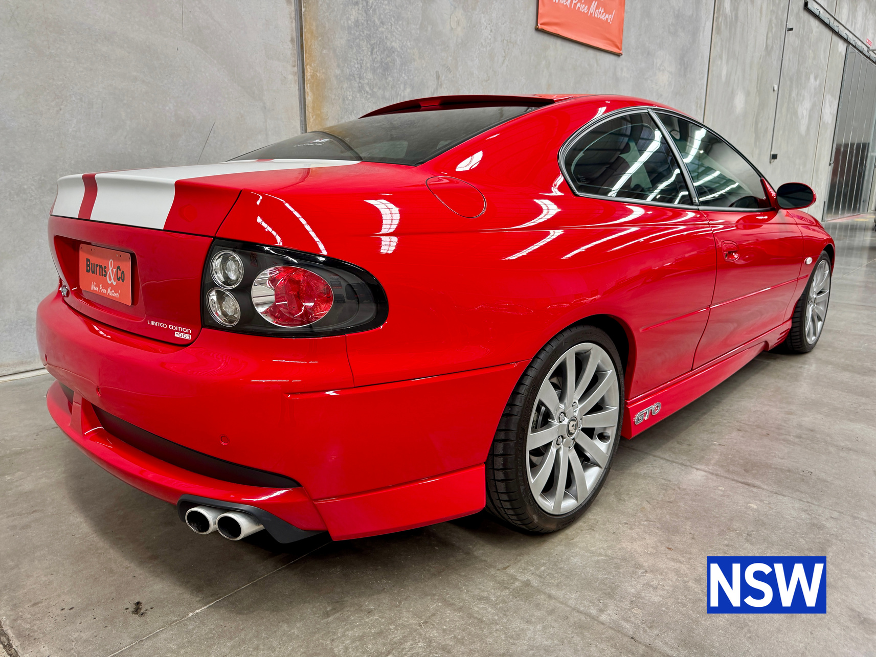2006 HOLDEN HSV GTO LE BUILD No3 V8 MANUAL COUPE