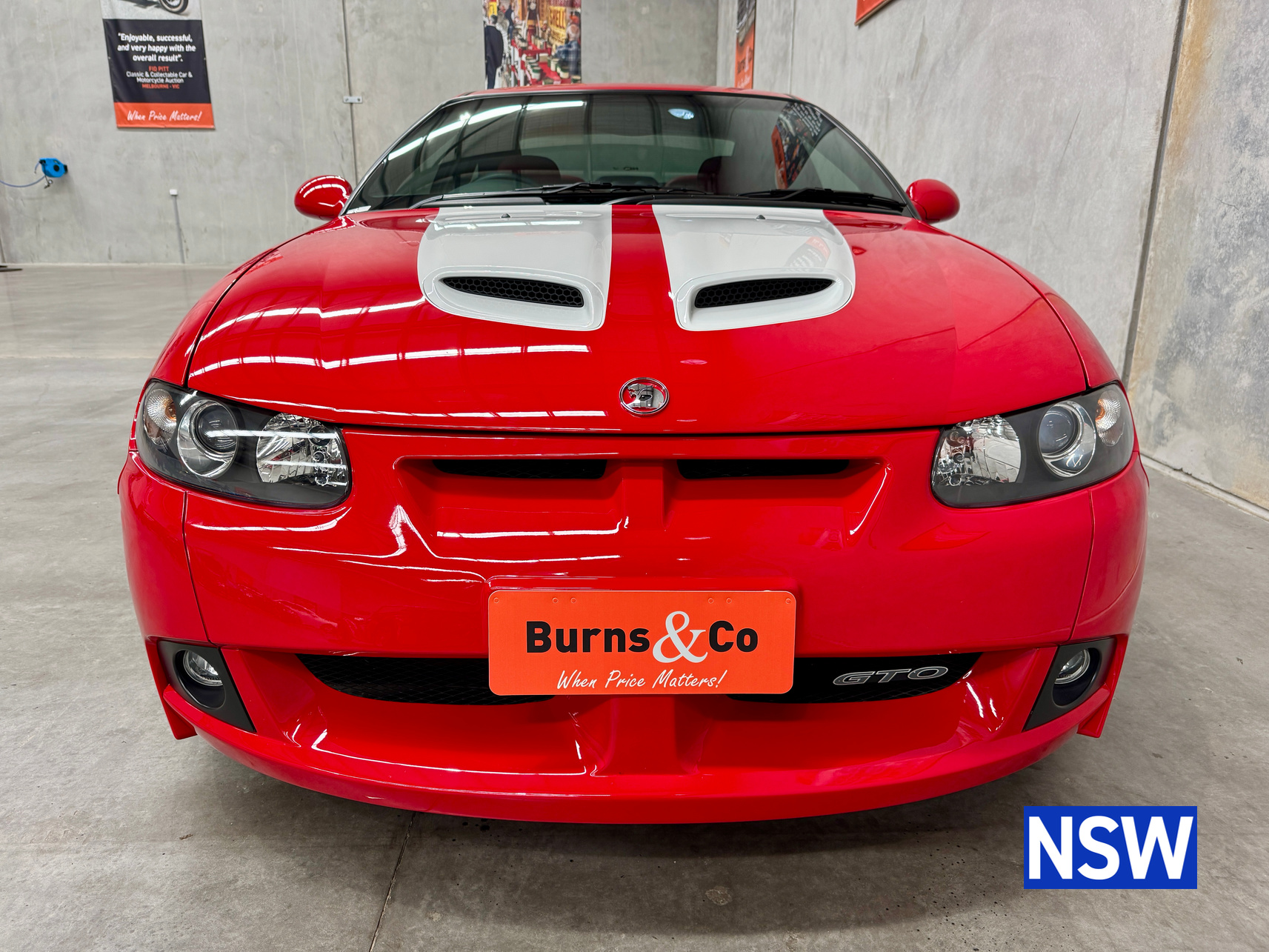 2006 HOLDEN HSV GTO LE BUILD No3 V8 MANUAL COUPE