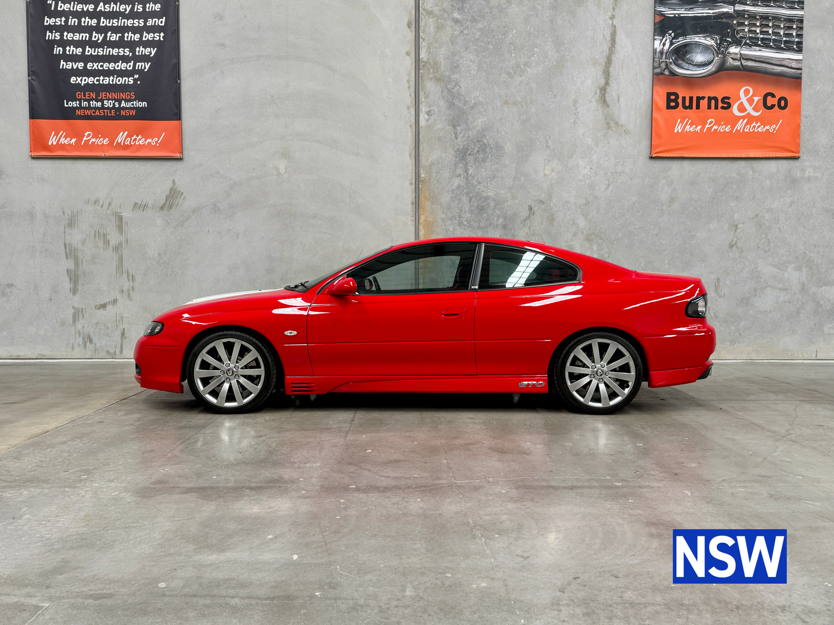 2006 HOLDEN HSV GTO LE BUILD No3 V8 MANUAL COUPE