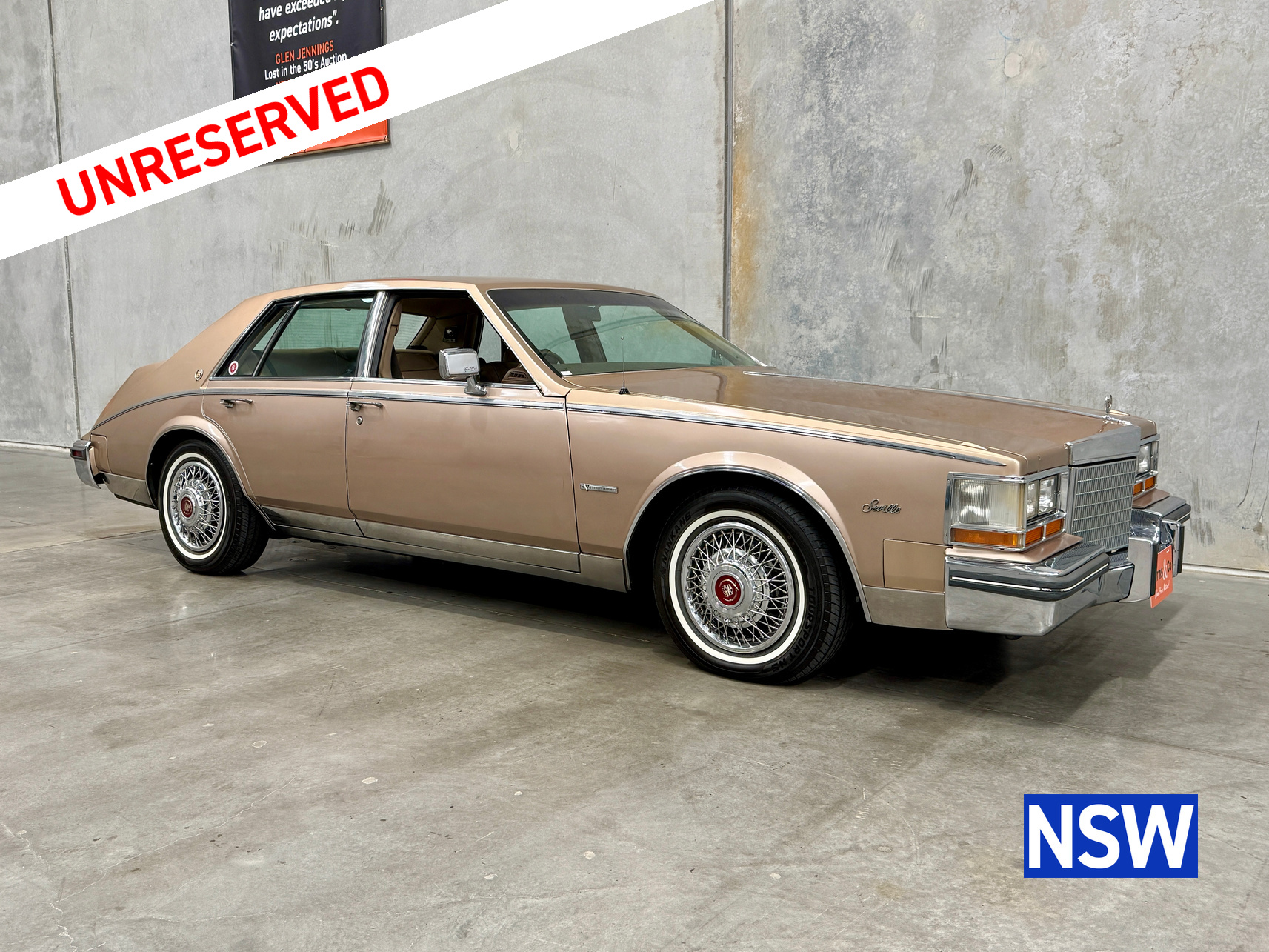 1981 CADILLAC SEVILLE 6LT V8 AUTO RHD SEDAN