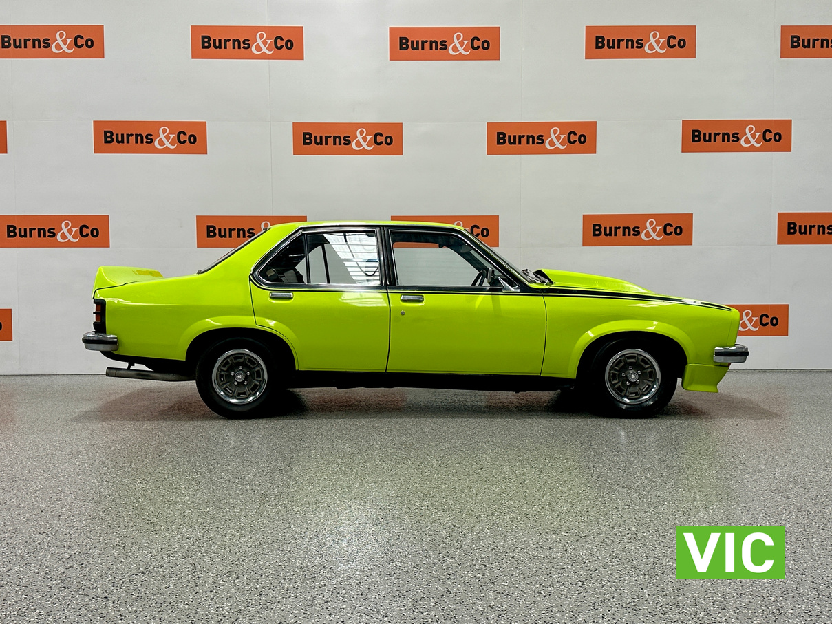1975 HOLDEN LH TORANA SLR 5000 MANUAL V8 SEDAN