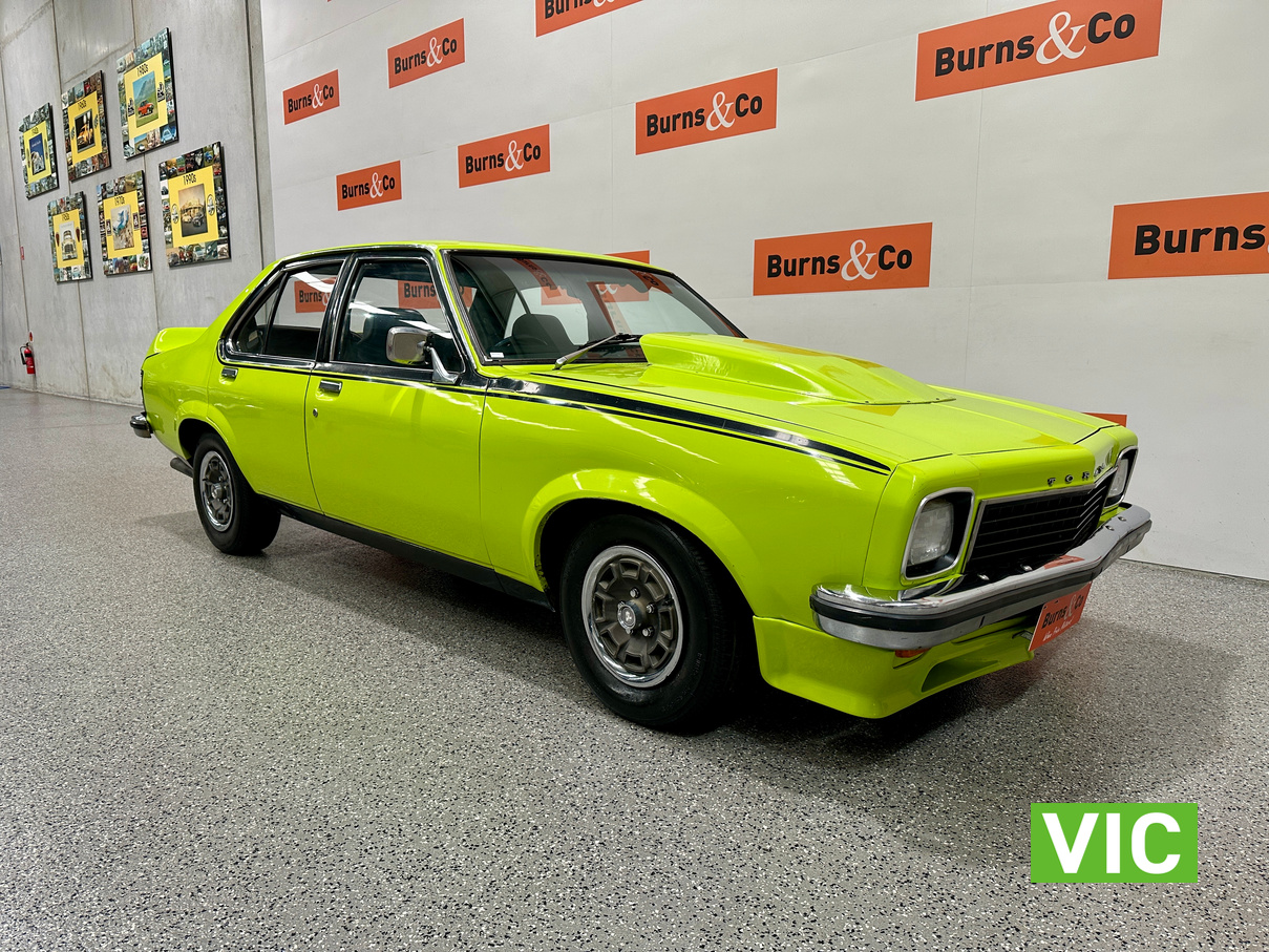 1975 HOLDEN LH TORANA SLR 5000 MANUAL V8 SEDAN