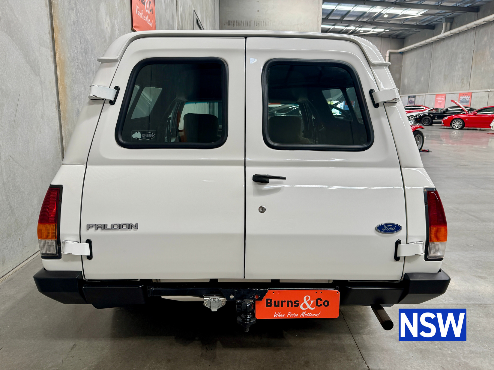 1990 FORD FALCON XF 6 CYL MANUAL PANEL VAN