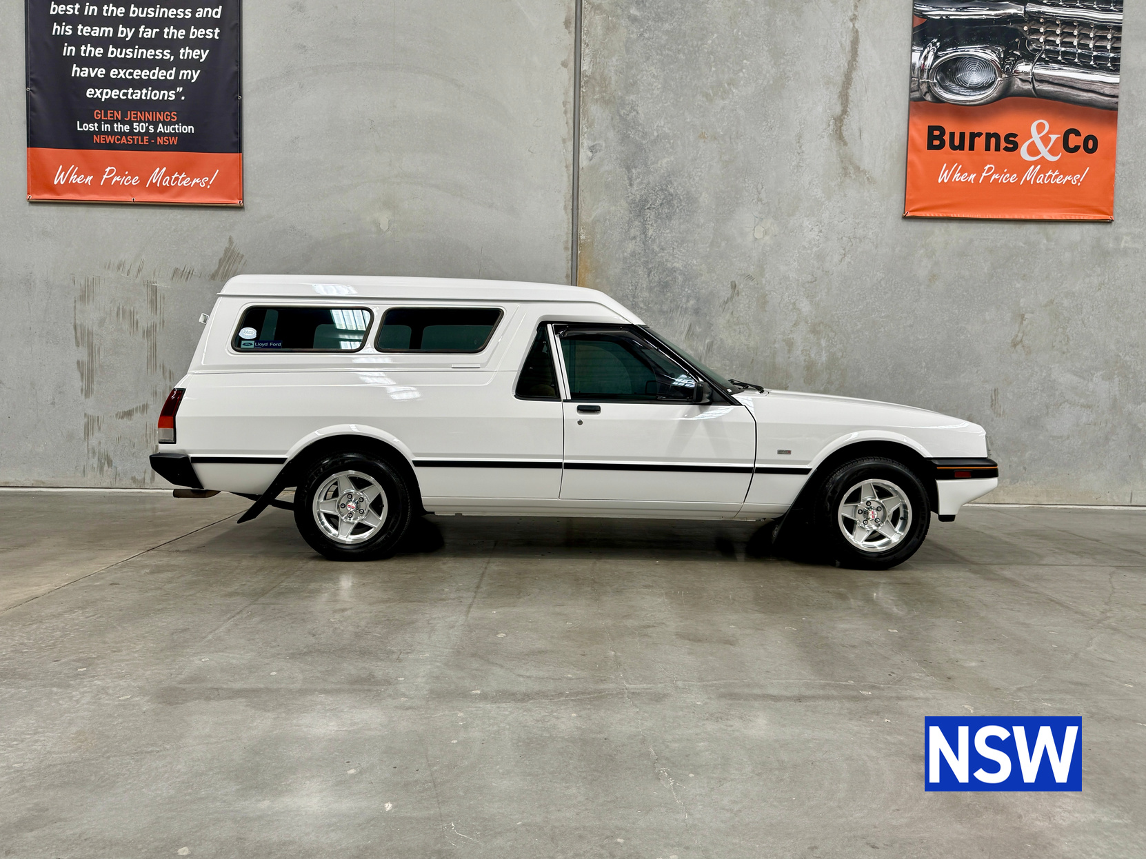 1990 FORD FALCON XF 6 CYL MANUAL PANEL VAN