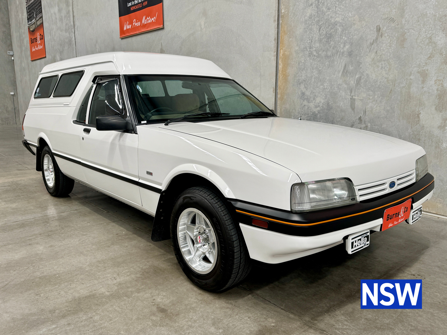 1990 FORD FALCON XF 6 CYL MANUAL PANEL VAN