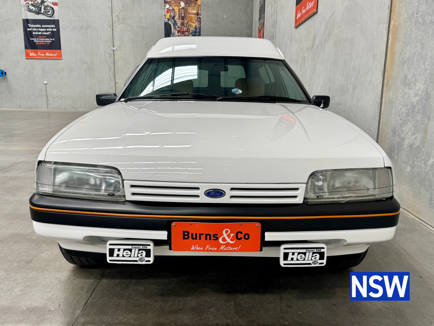1990 FORD FALCON XF 6 CYL MANUAL PANEL VAN