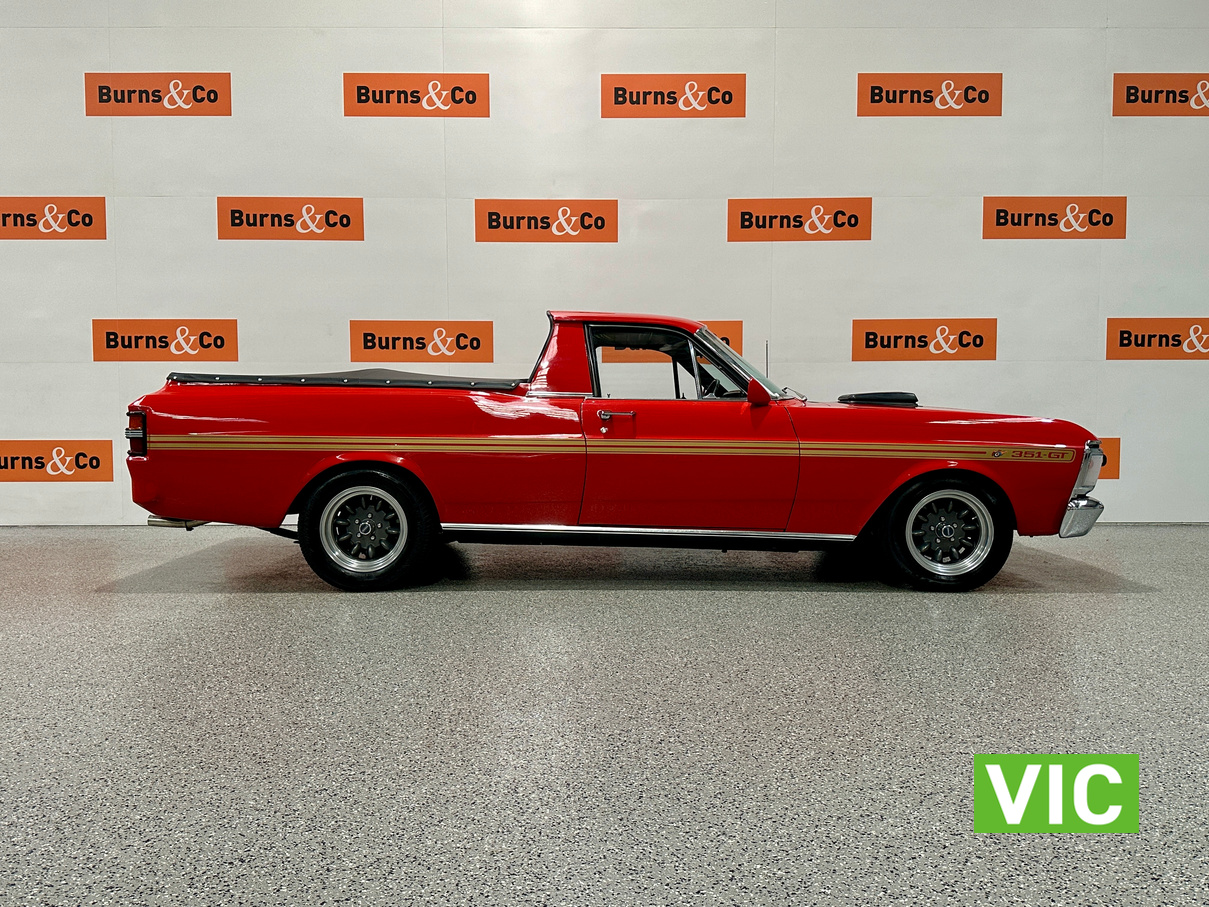 1971 FORD FALCON XY GT TRIBUTE 351 V8 MANUAL UTILITY