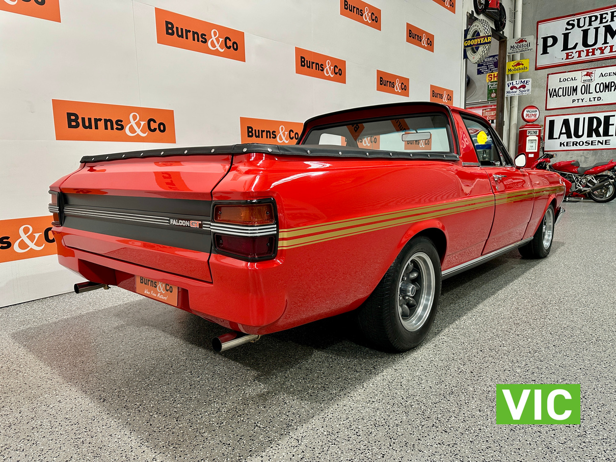 1971 FORD FALCON XY GT TRIBUTE 351 V8 MANUAL UTILITY
