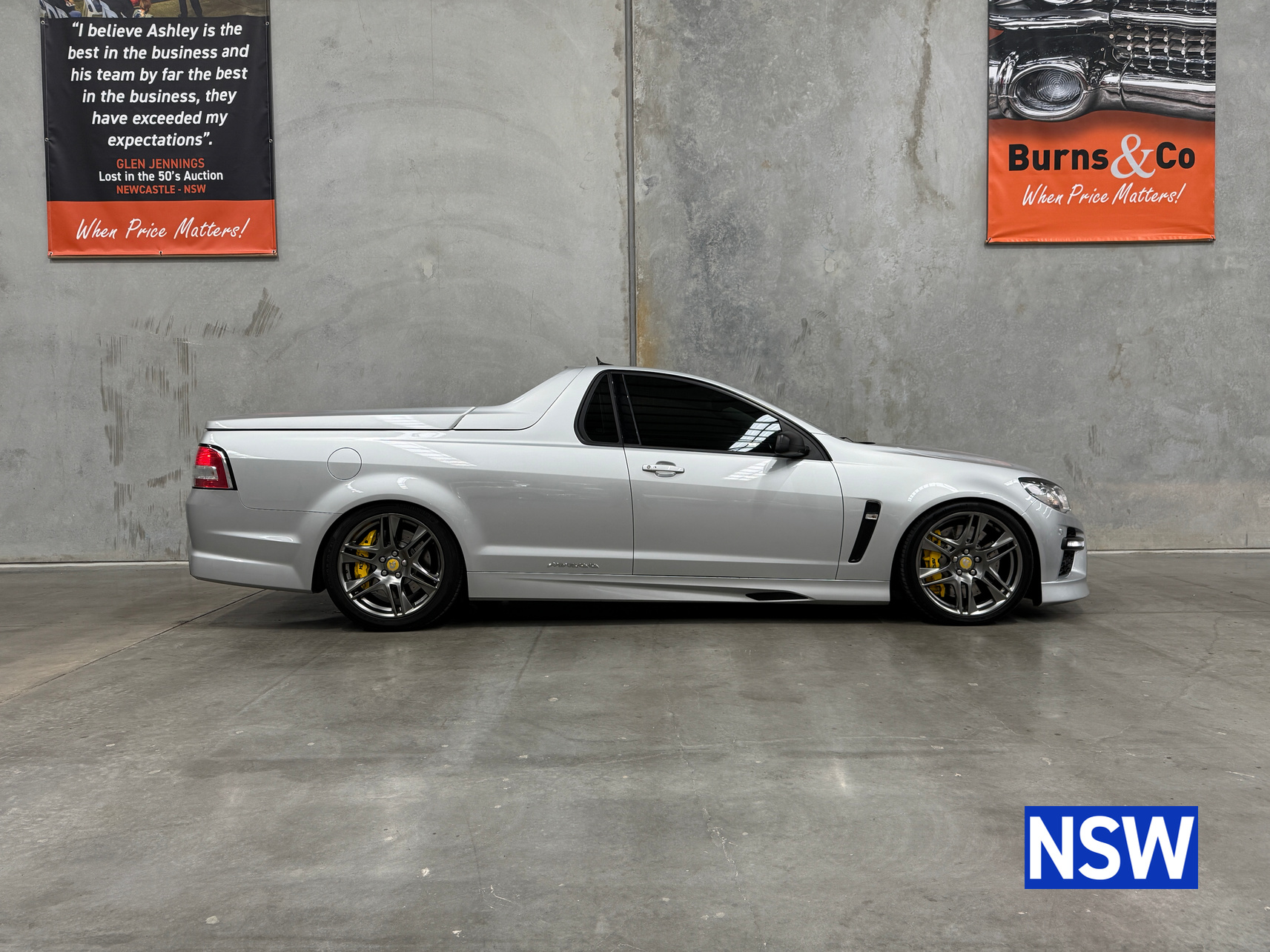 2015 HSV GTS VF MALOO 530 HARROP V8 AUTO UTE