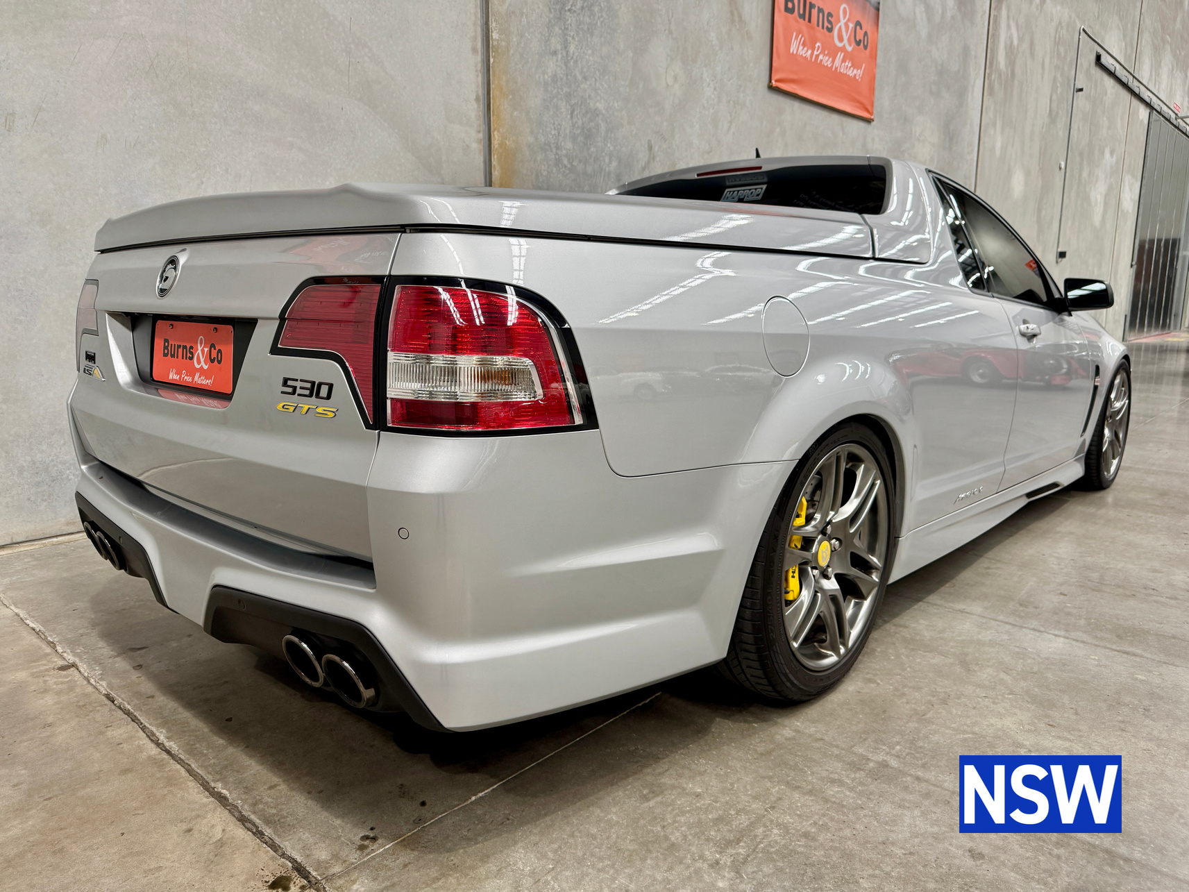 2015 HSV GTS VF MALOO 530 HARROP V8 AUTO UTE