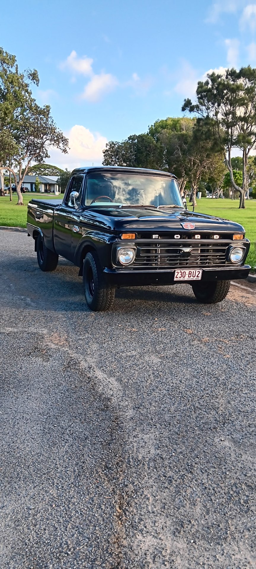 1966 FORD F100 3 SP AUTOMATIC 2D UTILITY