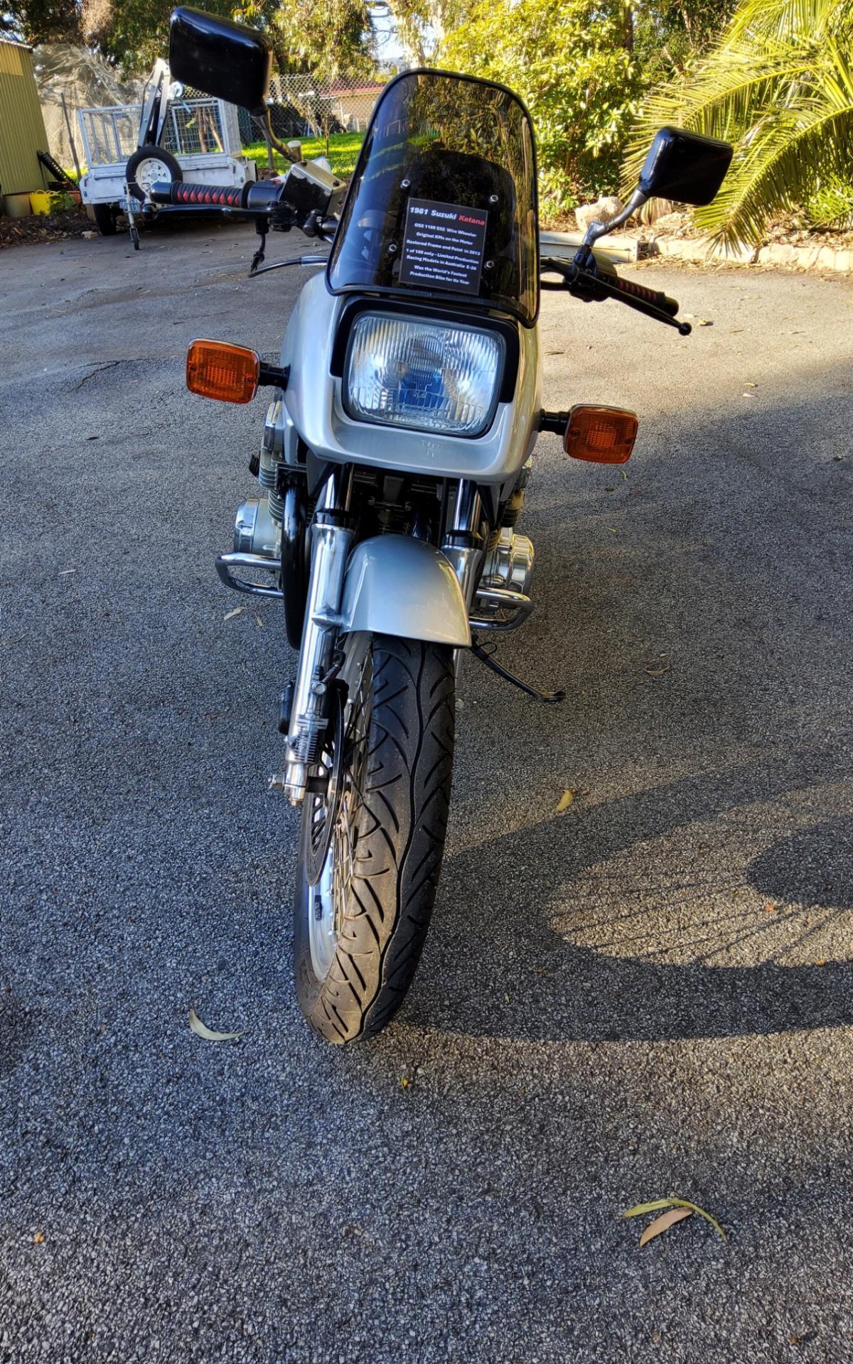 1981 SUZUKI GSX1100SXZ (KATANA) ROAD