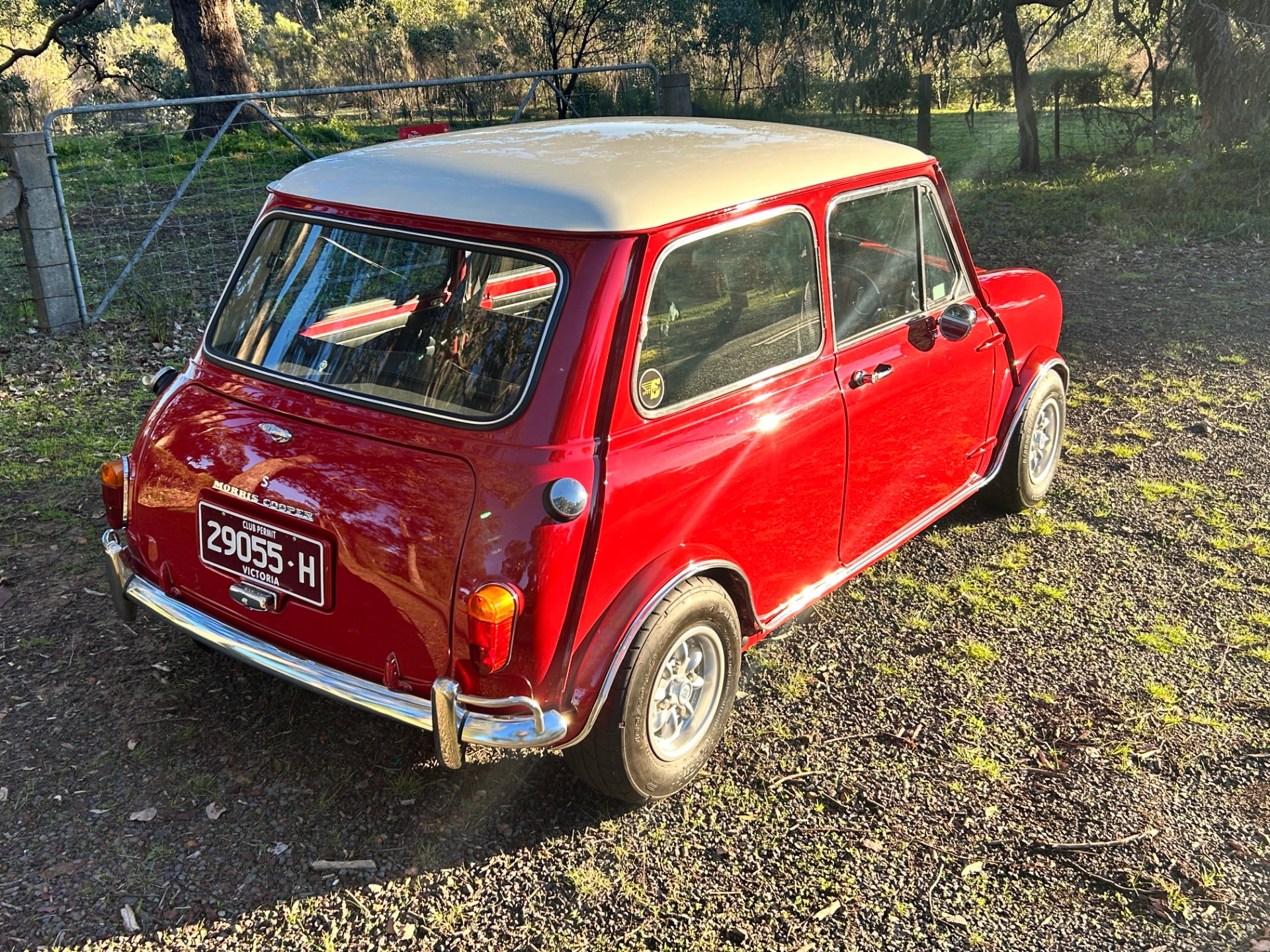 1968 MORRIS MINI COOPER S 4 SP MANUAL 2D SEDAN