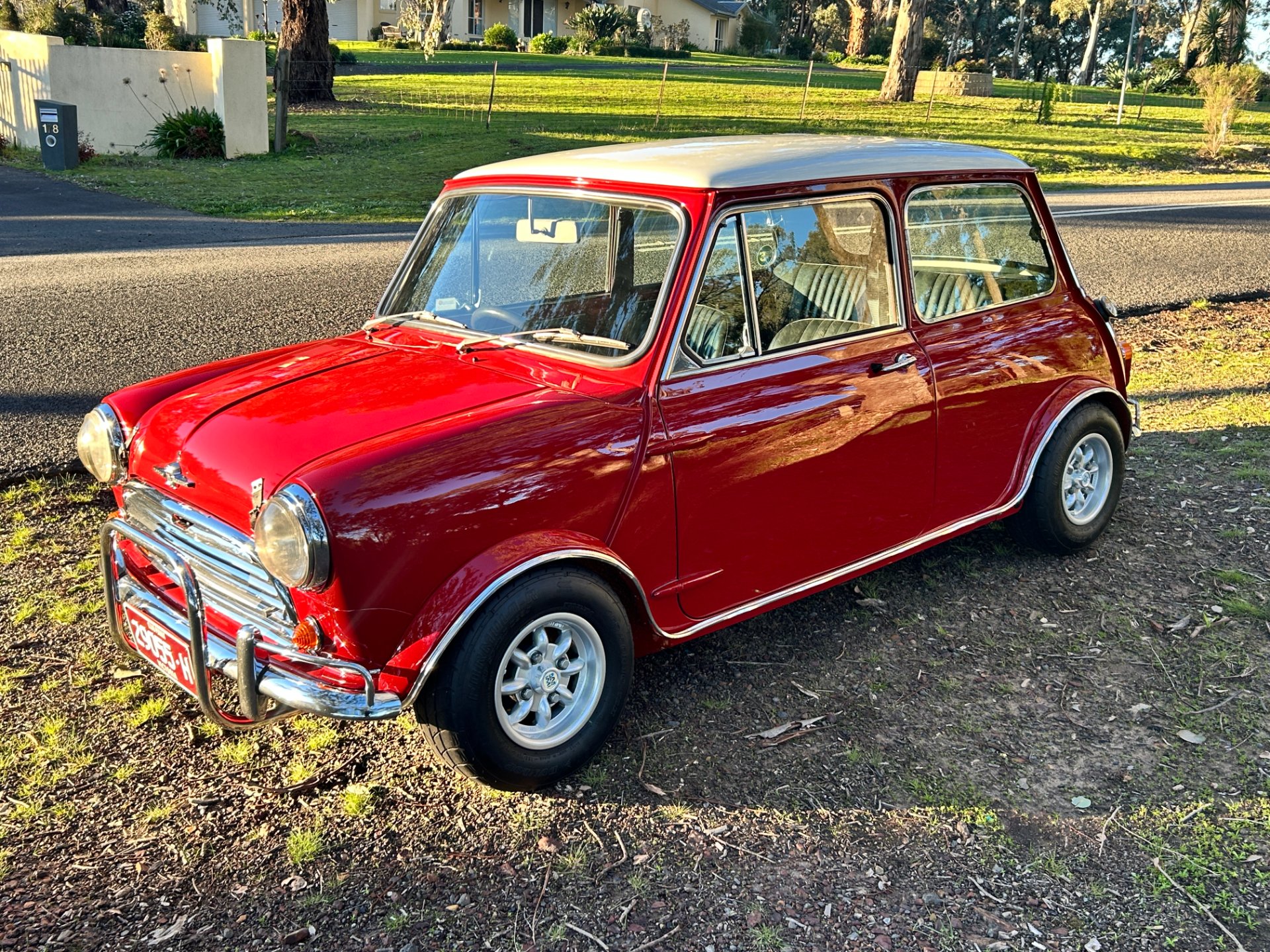 1968 MORRIS MINI COOPER S 4 SP MANUAL 2D SEDAN