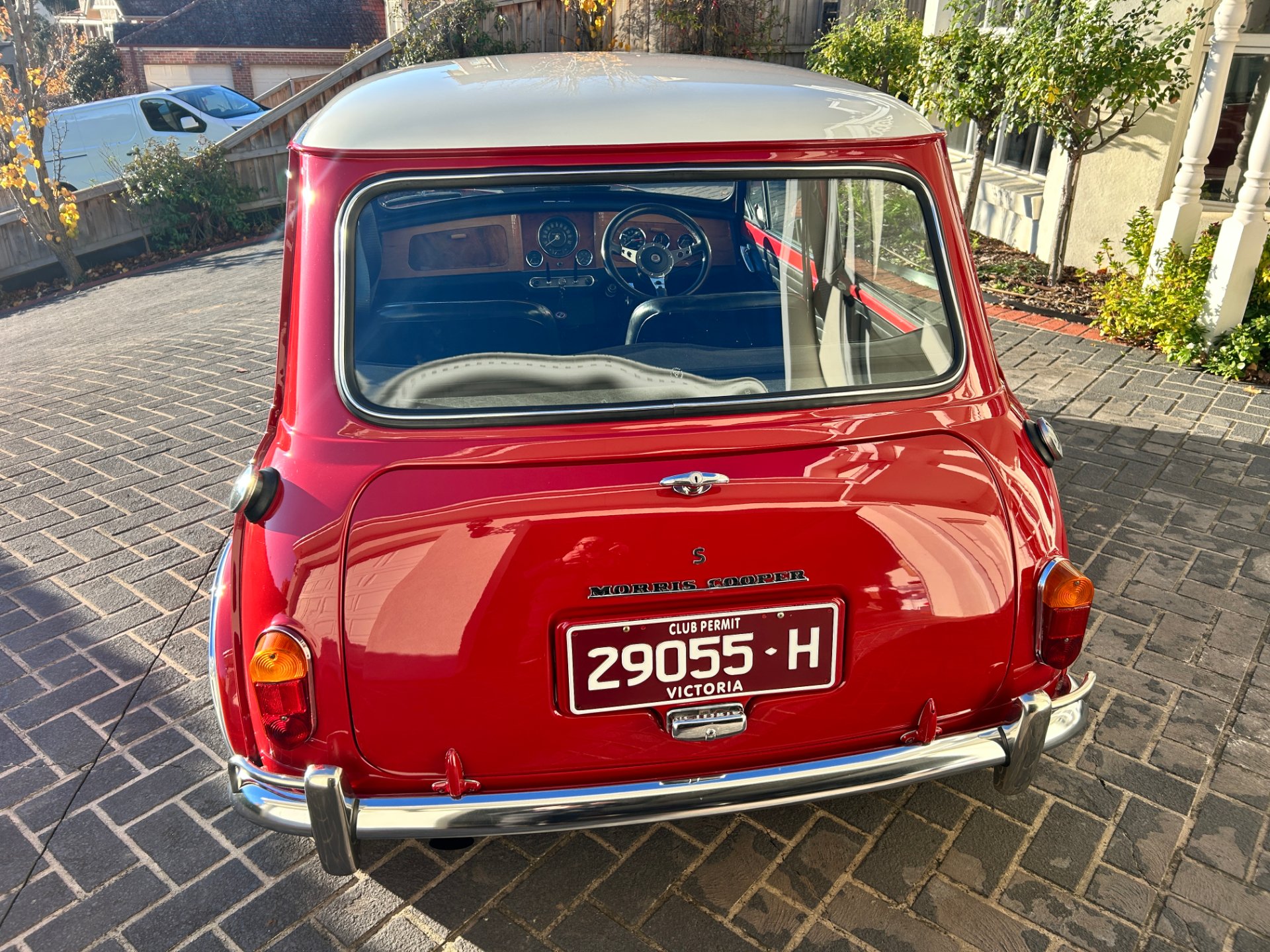 1968 MORRIS MINI COOPER S 4 SP MANUAL 2D SEDAN