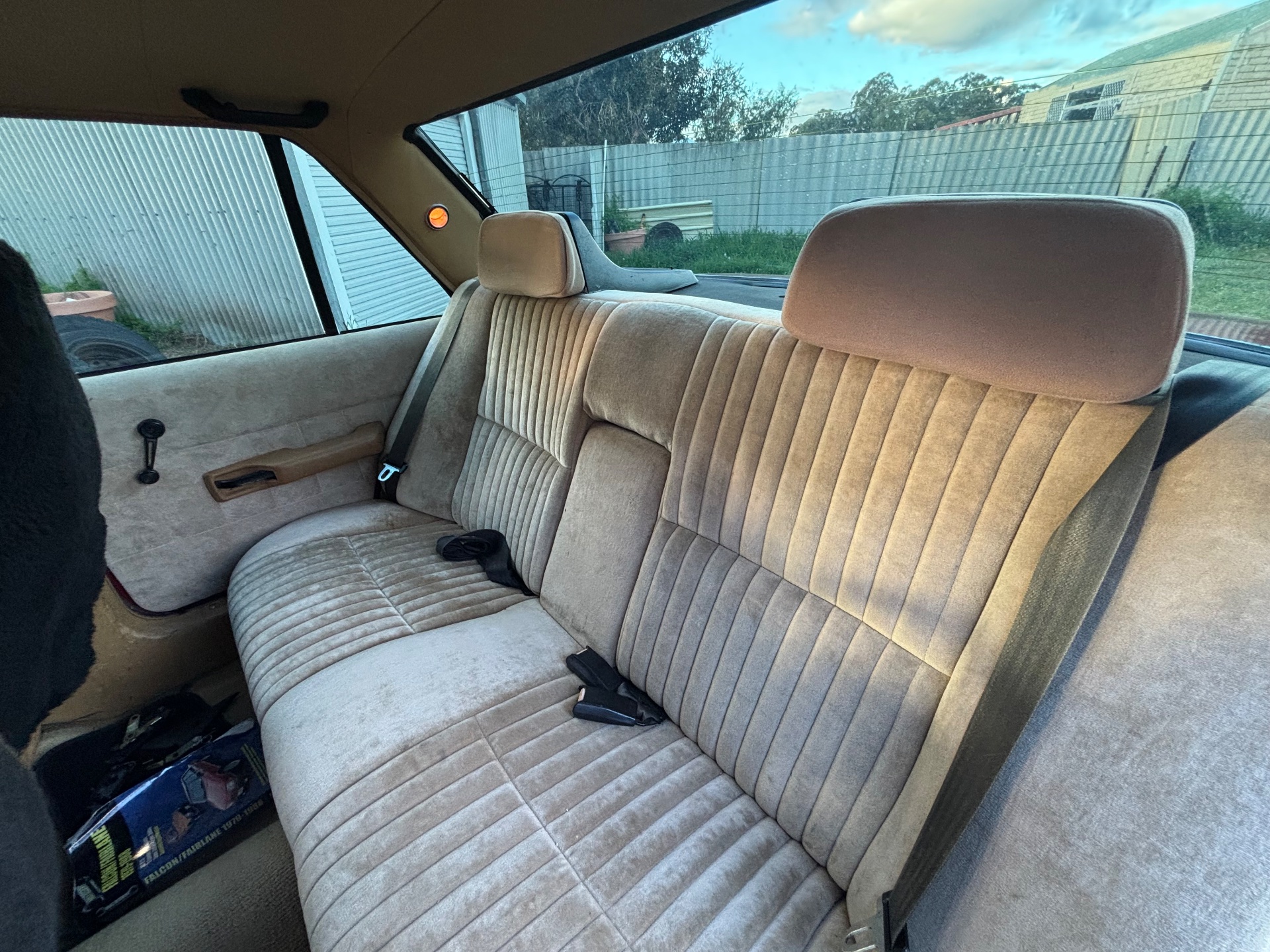 1979 FORD FAIRMONT XD GHIA 3 SP AUTOMATIC 4D SEDAN 