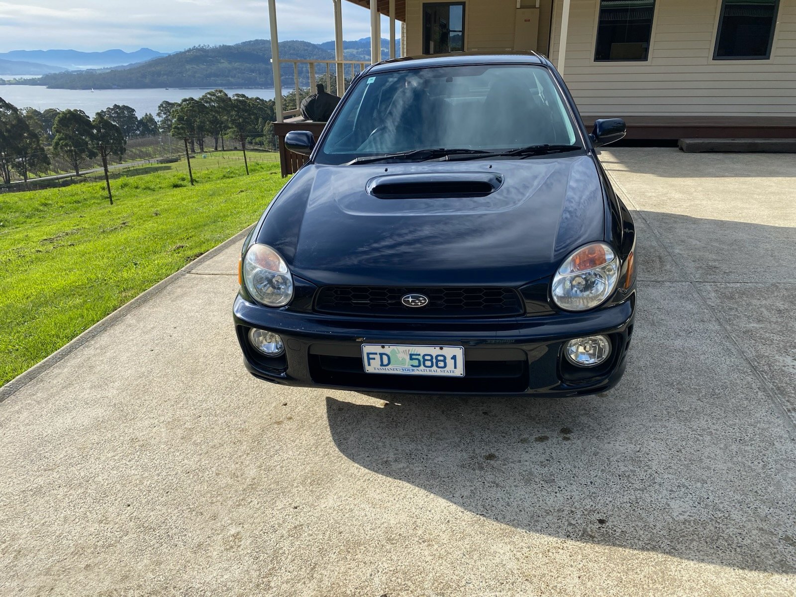2001 SUBARU IMPREZA MY01 WRX (AWD) 5 SP MANUAL 4D SEDAN