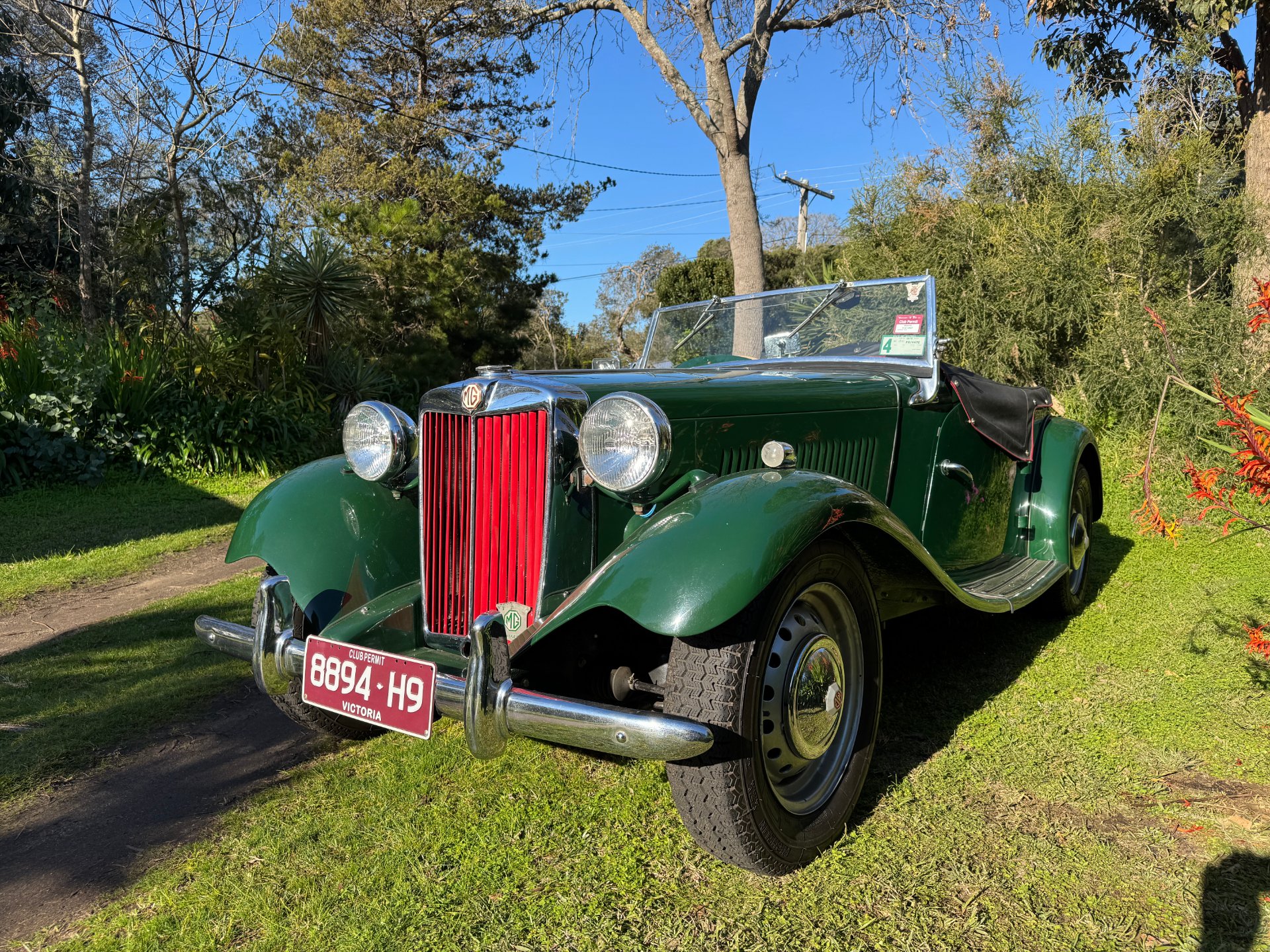 1950 MG TD ROADSTER 