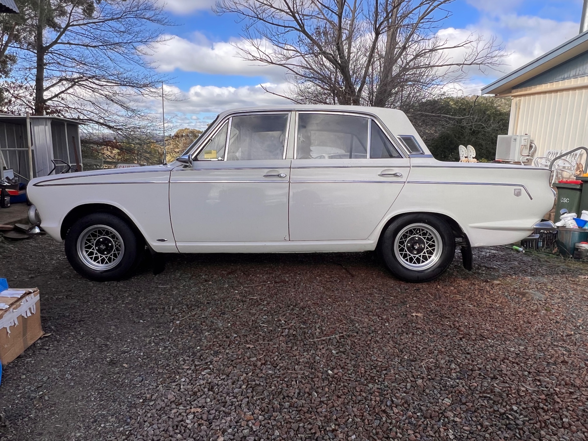 1965 FORD CORTINA GT TRIBUTE 4 SP MANUAL 4D SEDAN