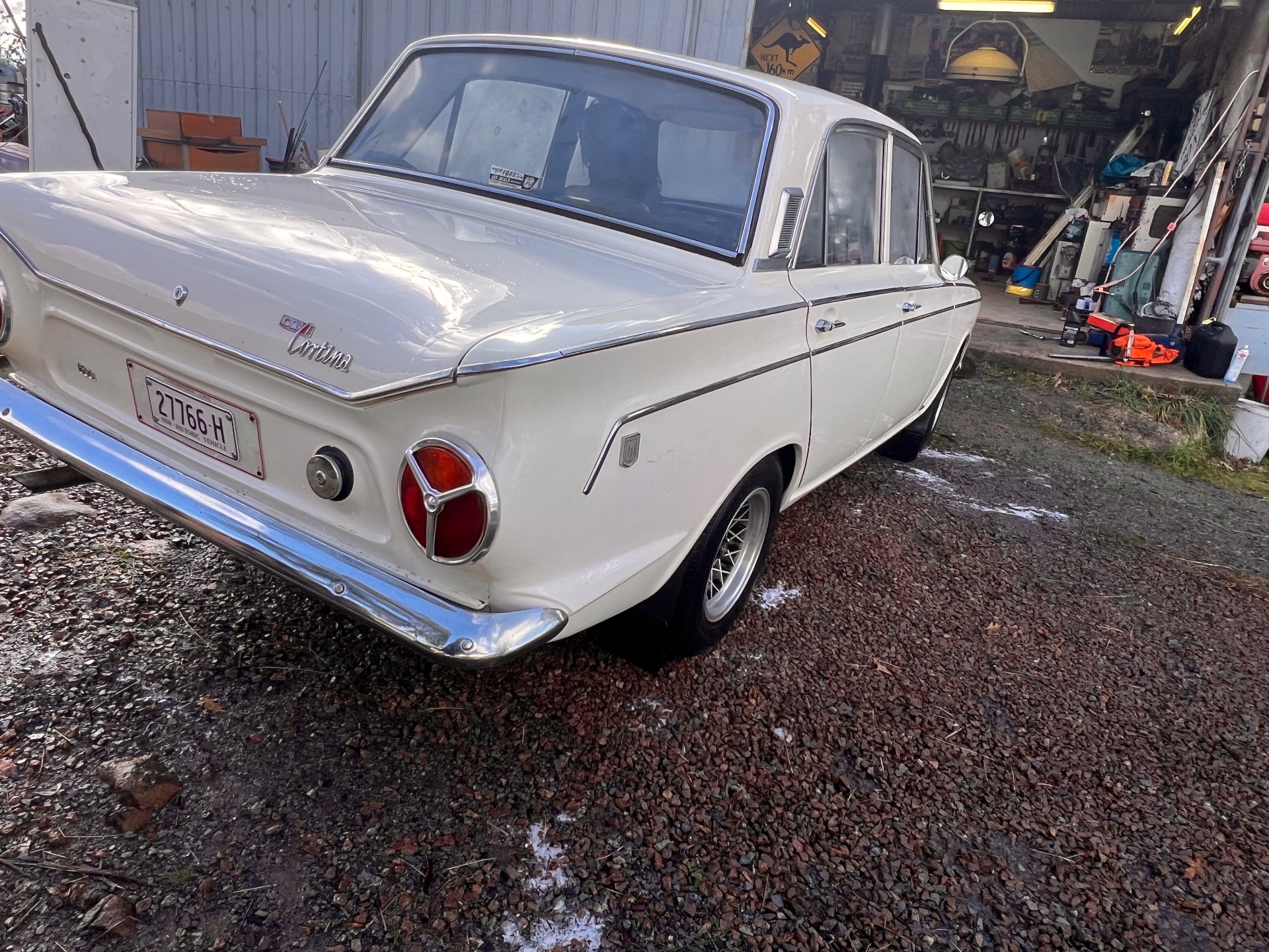 1965 FORD CORTINA GT TRIBUTE 4 SP MANUAL 4D SEDAN