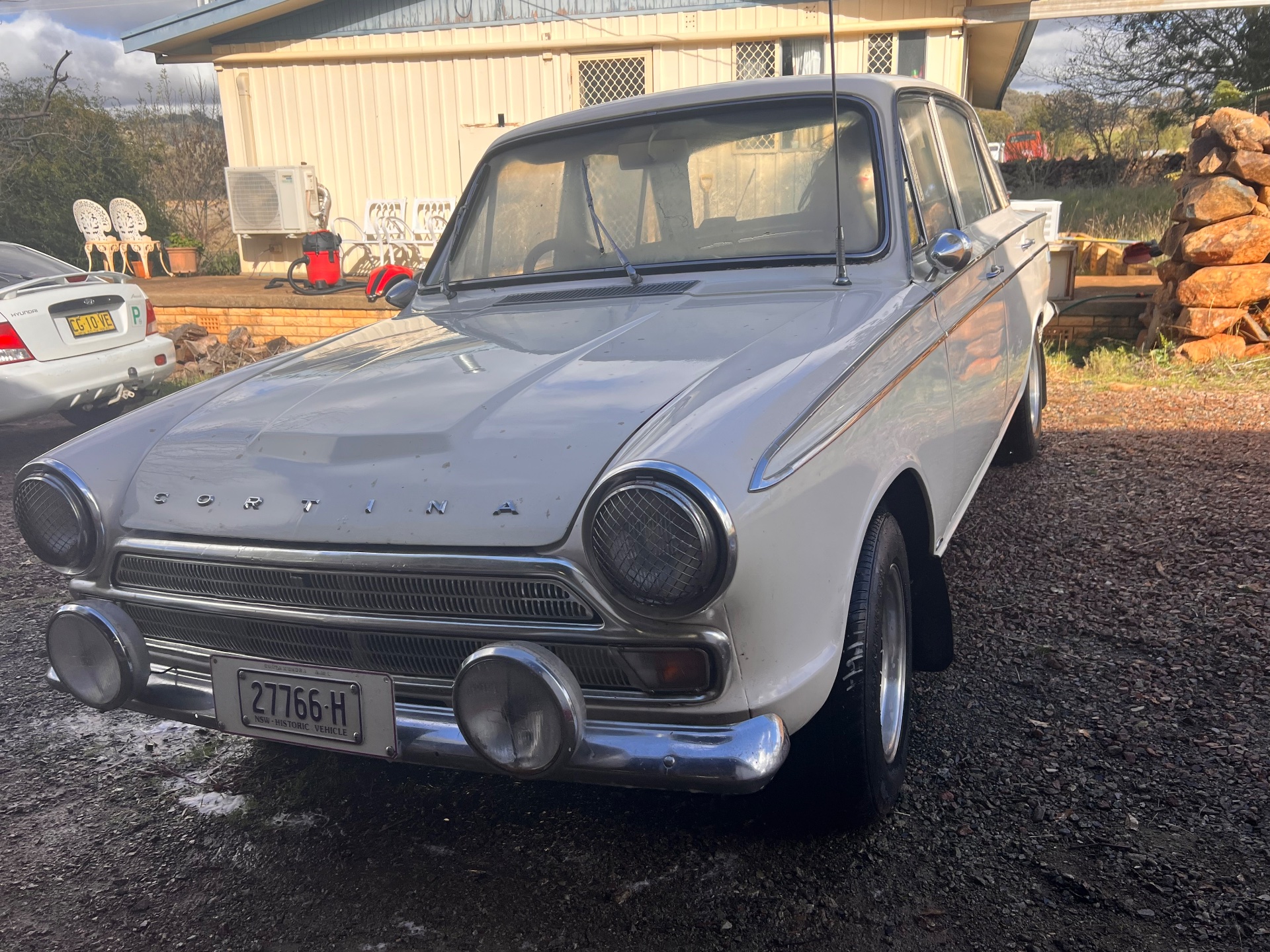1965 FORD CORTINA GT TRIBUTE 4 SP MANUAL 4D SEDAN