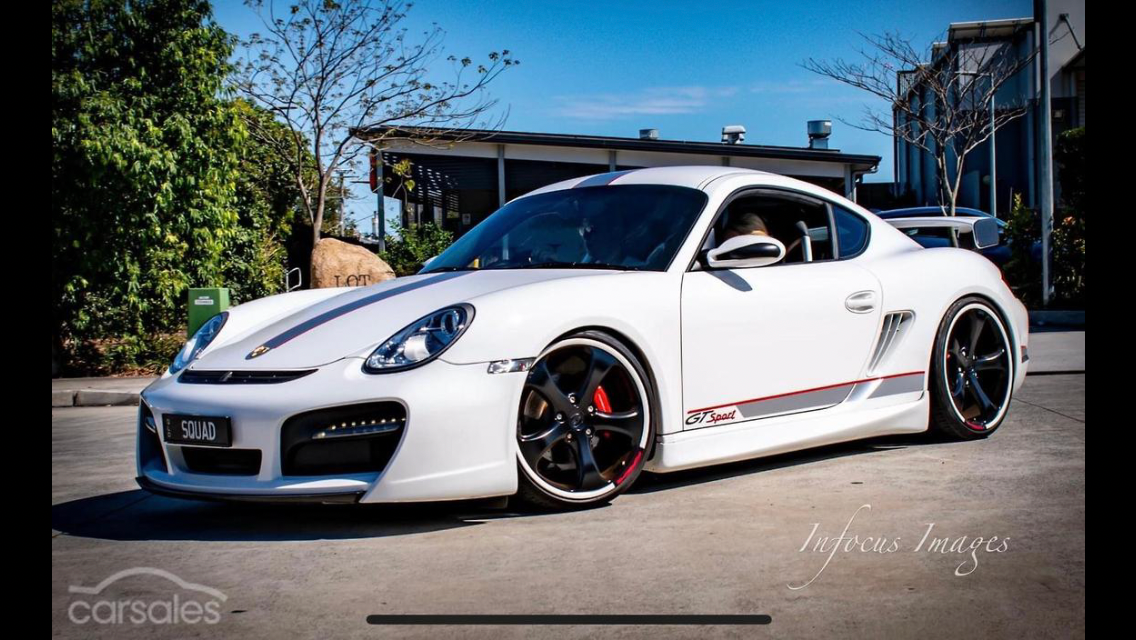 2008 PORSCHE CAYMAN 987 S 6 SP MANUAL 2D COUPE