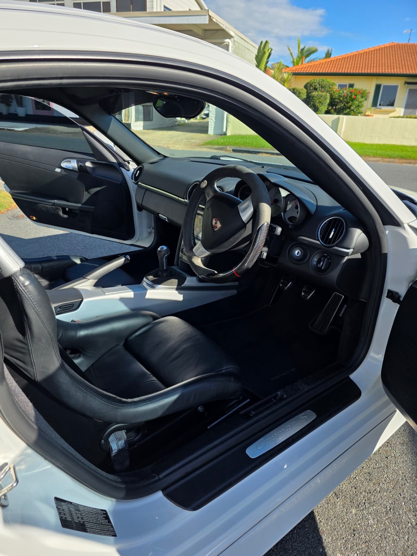 2008 PORSCHE CAYMAN 987 S 6 SP MANUAL 2D COUPE