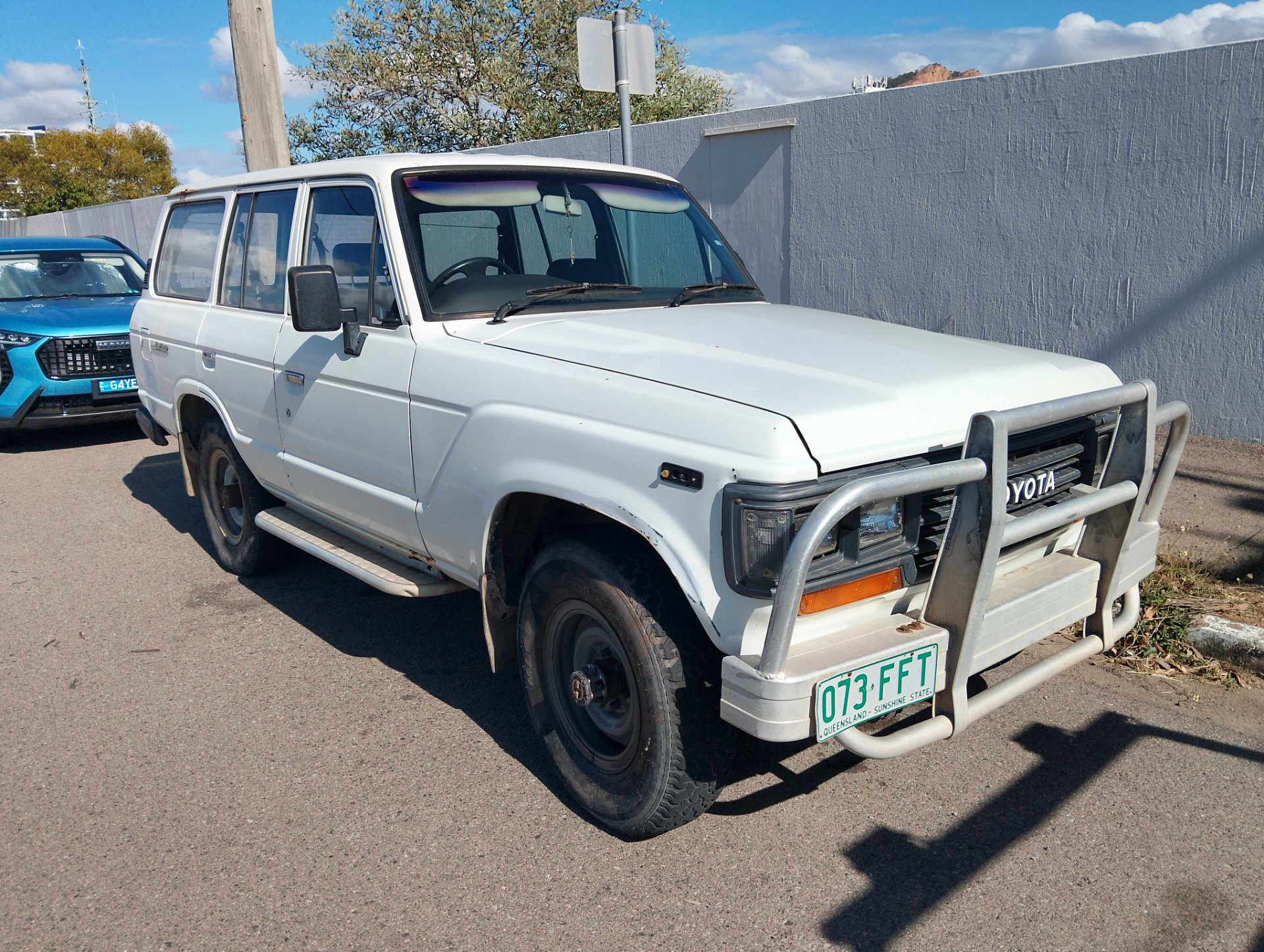 1988 TOYOTA LANDCRUISER (4x4) 5 SP MANUAL 4x4 4D WAGON
