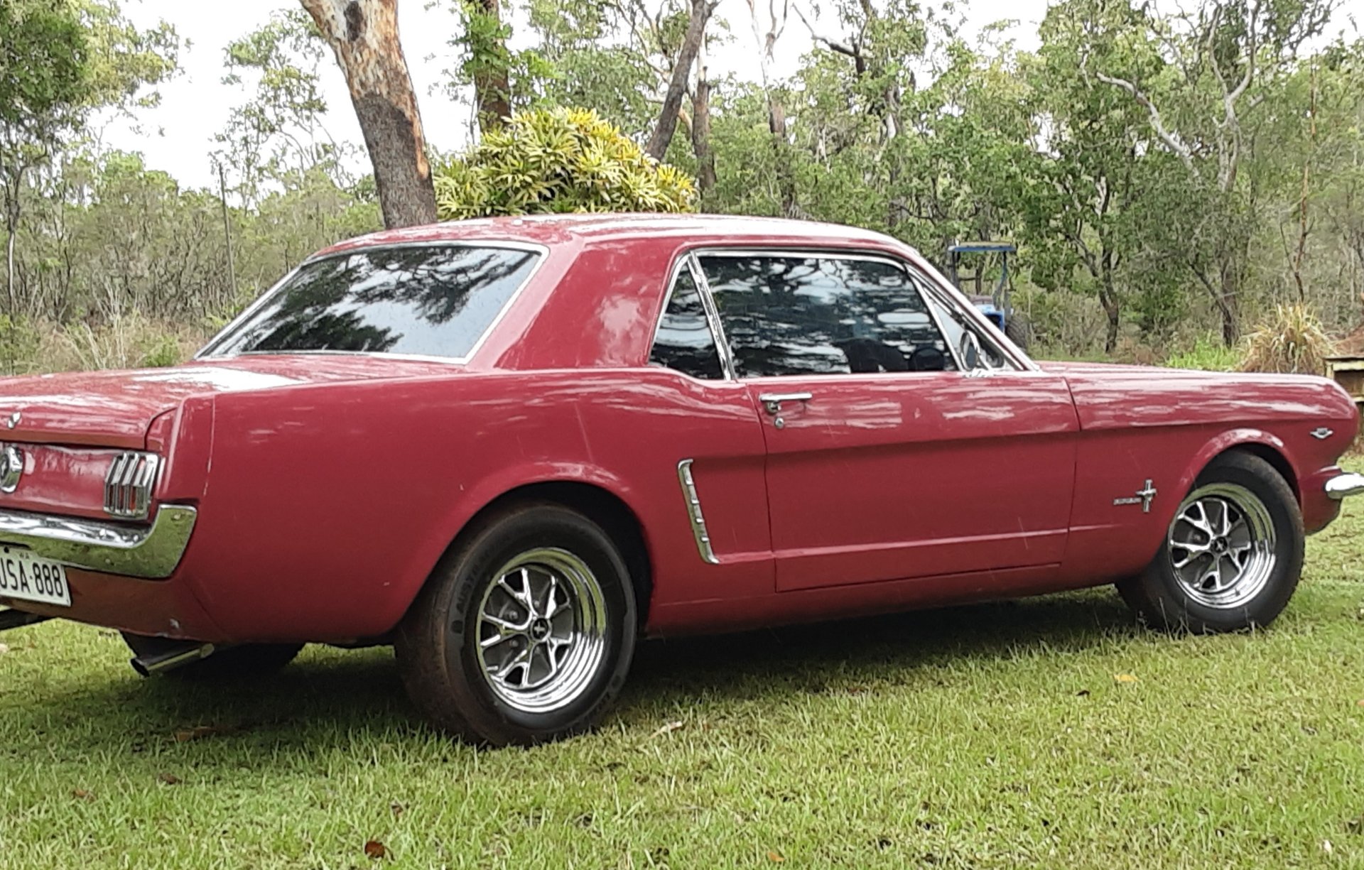 1965 FORD MUSTANG 3 SP AUTOMATIC 2D HARDTOP COUPE