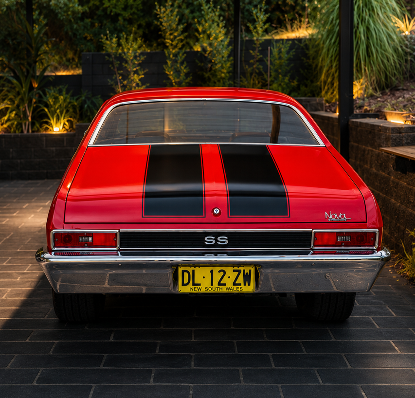 1970 CHEVROLET NOVA SS 4 SP MANUAL COUPE