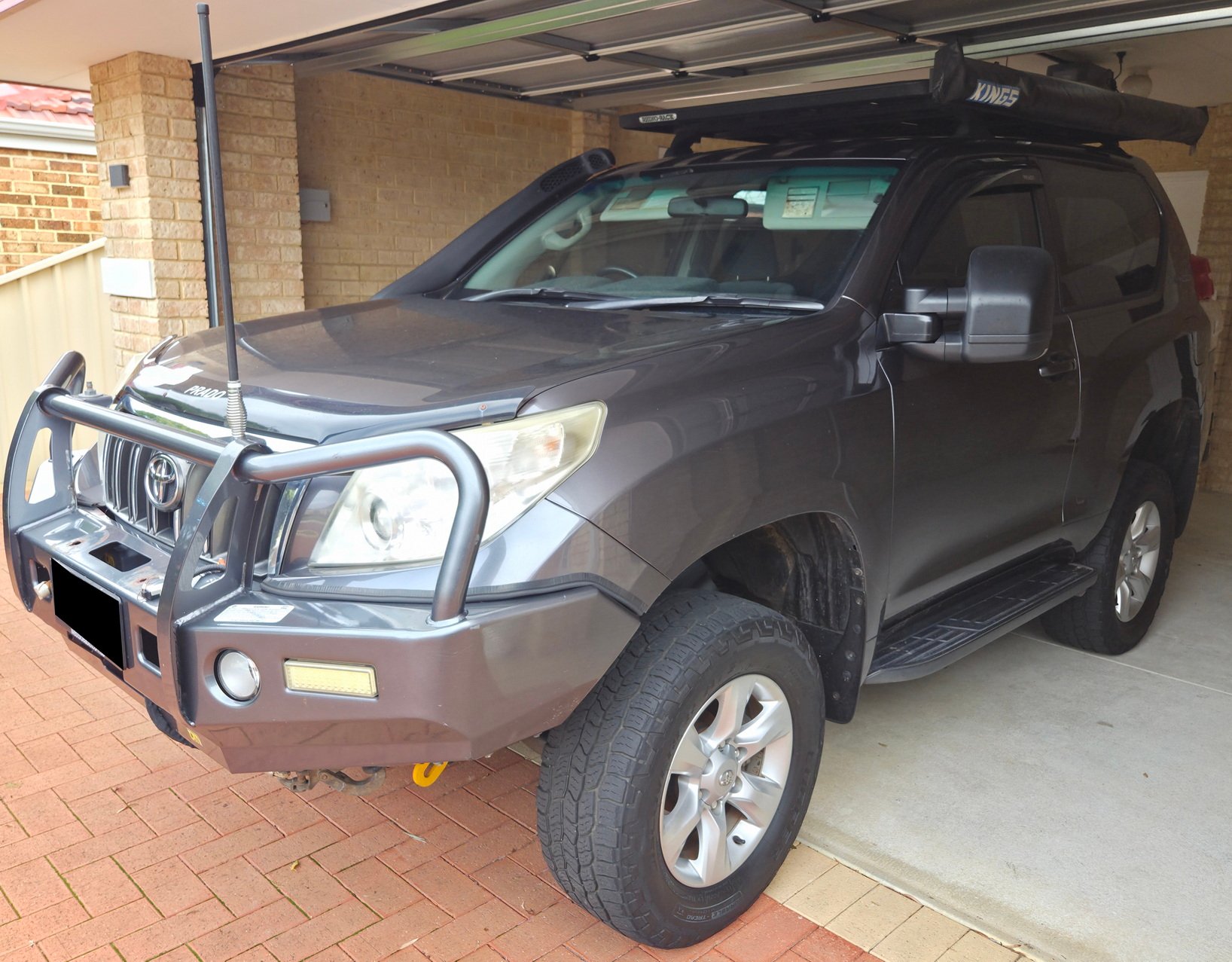 2009 TOYOTA LANDCRUISER KDJ155R PRADO SX (4x4) 5 SP SEQUENTIAL AUTO 2D WAGON