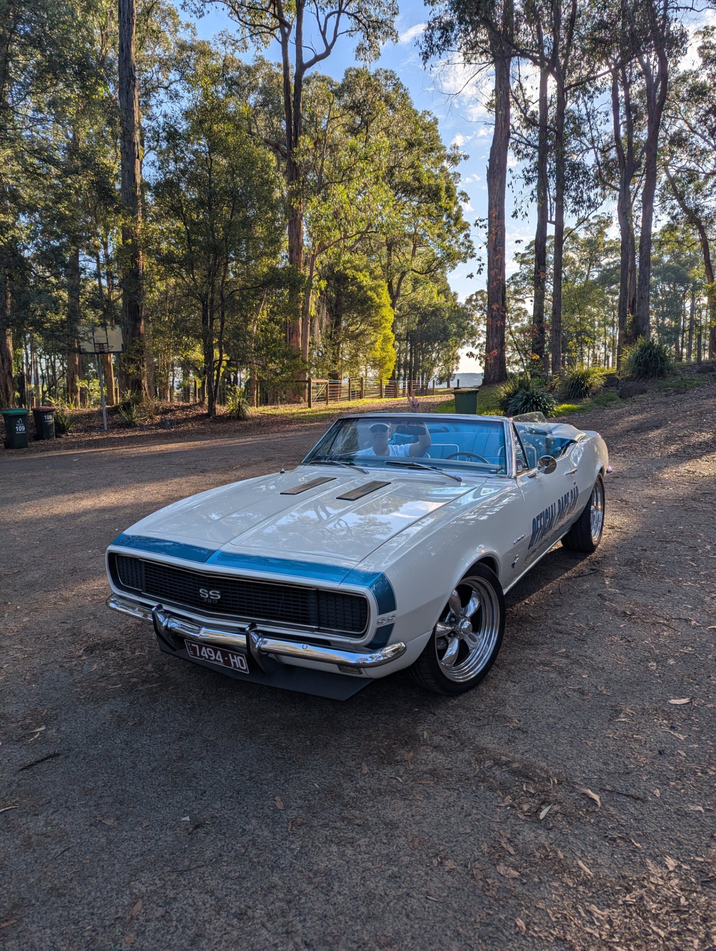 1967 CHEVROLET CAMARO RALLY SPORT CONVERTIBLE