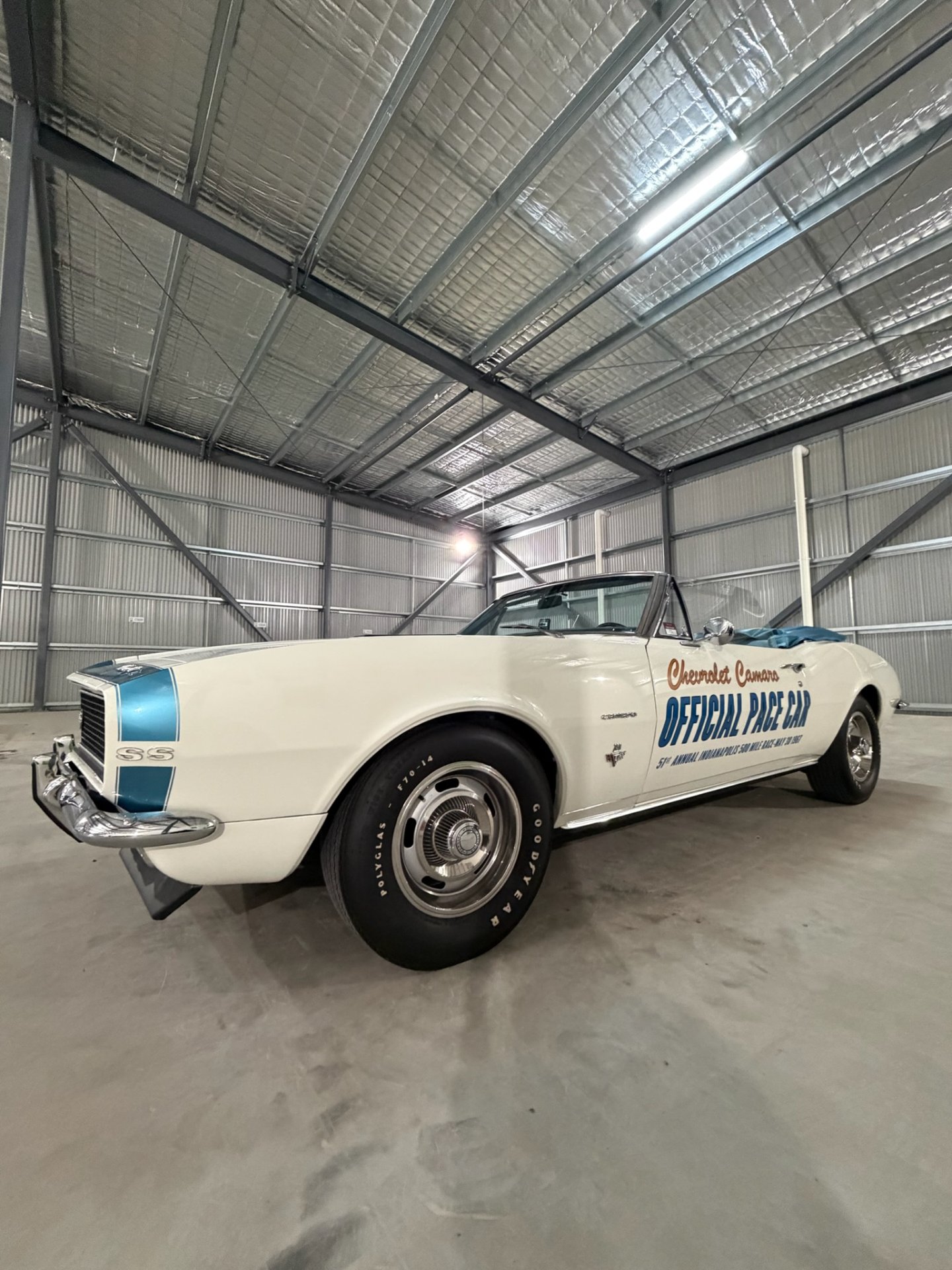 1967 CHEVROLET CAMARO RALLY SPORT CONVERTIBLE