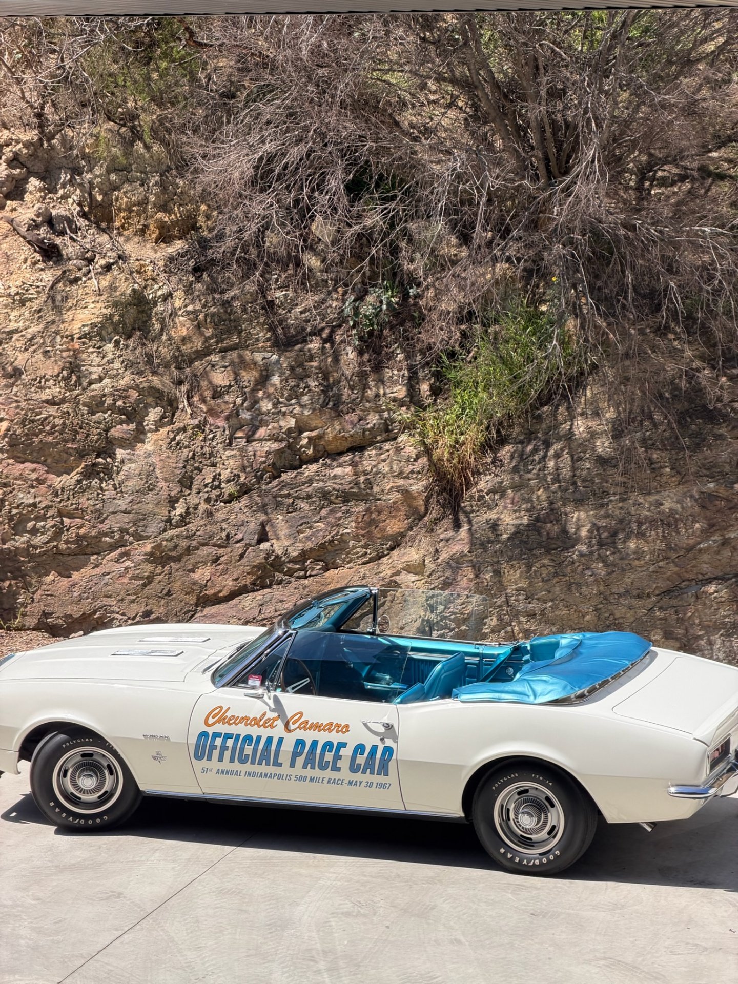 1967 CHEVROLET CAMARO RALLY SPORT CONVERTIBLE
