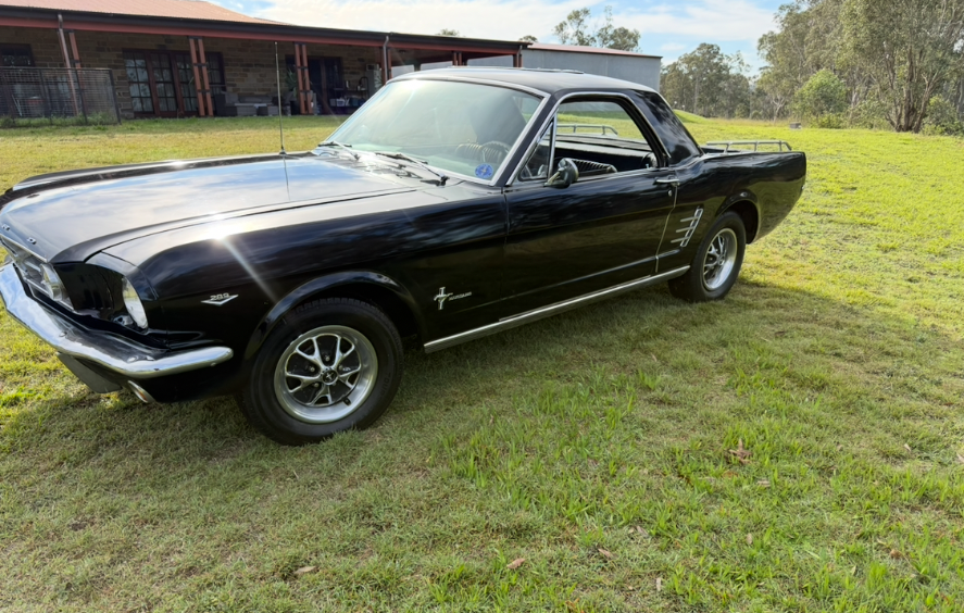 1966 FORD MUSTANG MANUAL 2D UTILITY