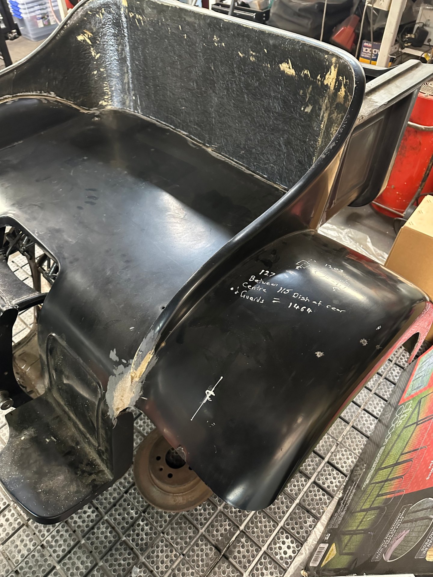 HARLEY 2 SEATER TRIKE BODY