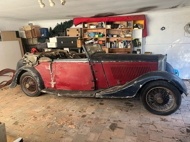 1935 BENTLEY 3.5 LITRE CONVERTIBLE 