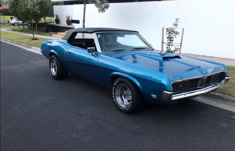 1969 MERCURY COUGAR CONVERTIBLE
