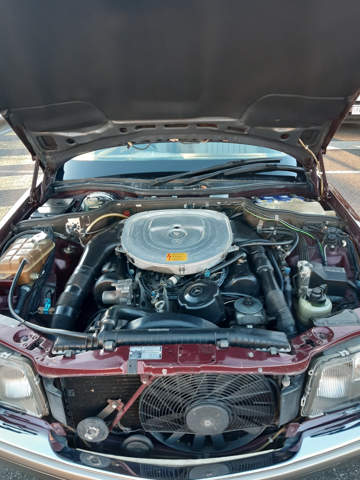 1987 MERCEDES-BENZ 560 SEL 4 SP AUTOMATIC 4D SEDAN