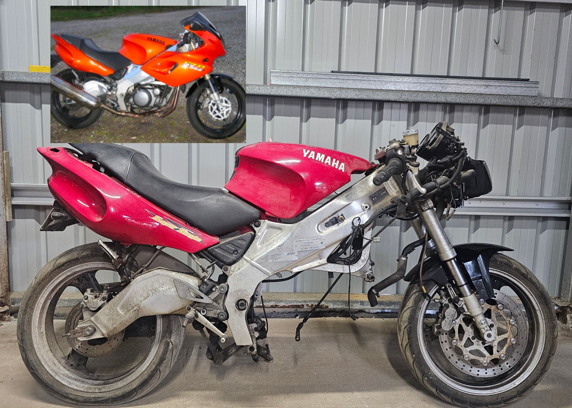 1997 YAMAHA SZR660 SPORTS