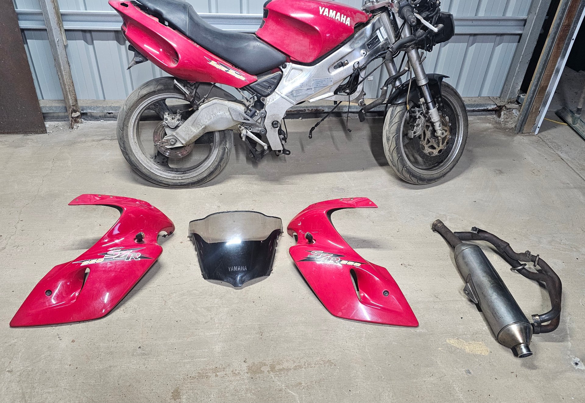 1997 YAMAHA SZR660 SPORTS