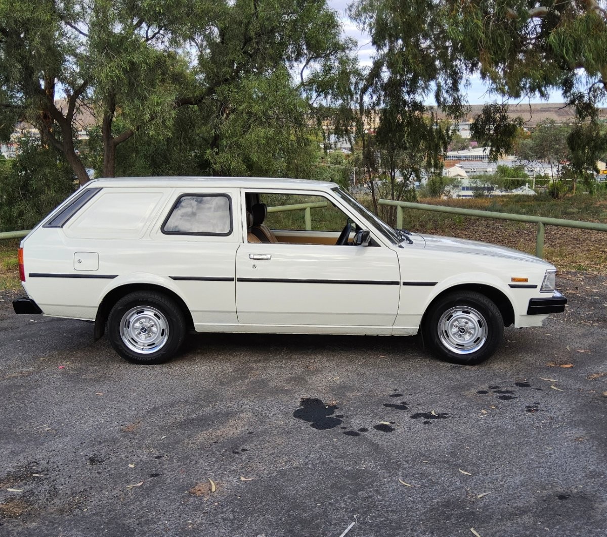 1981 TOYOTA COROLLA KE70 4 SP MANUAL 2D PANELVAN